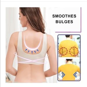 Vanishing back fat bra